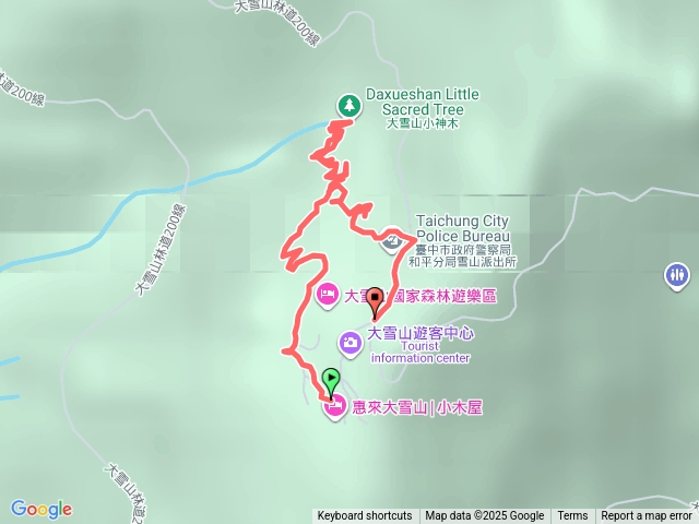 大雪山森林浴步道（雪山莊-雪山派出所）