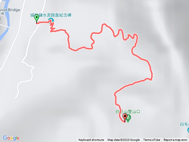 白鹿登山口1