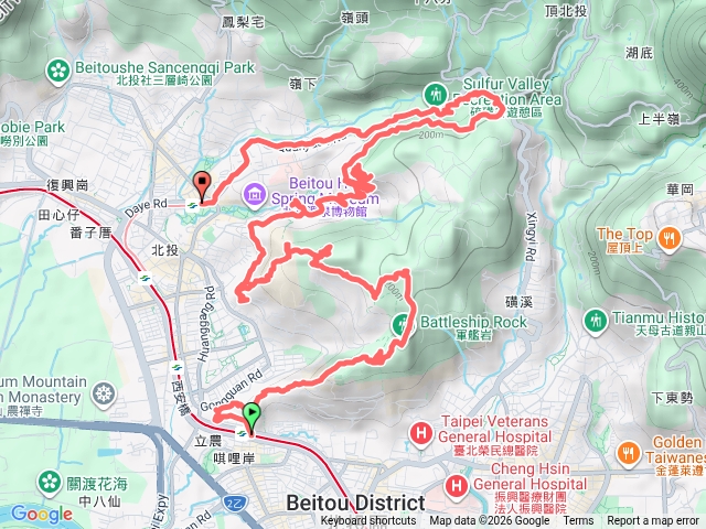 北投縱走預覽圖