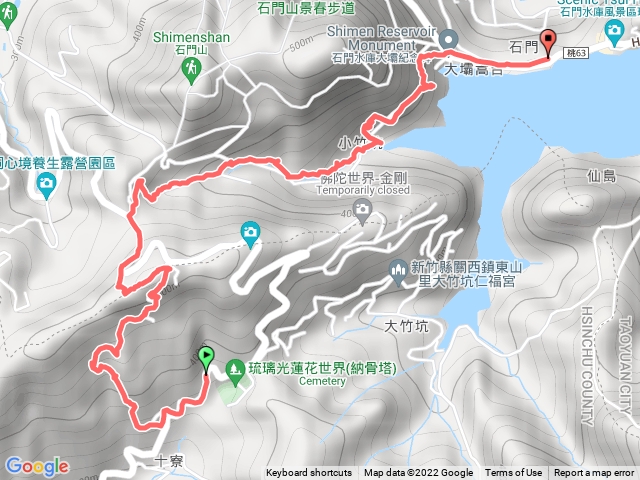 十寮古道 大竹山 小竹坑古道 石門勝景