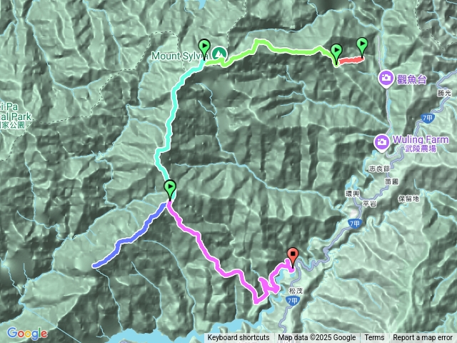 雪劍縱走(大眾運輸)預覽圖