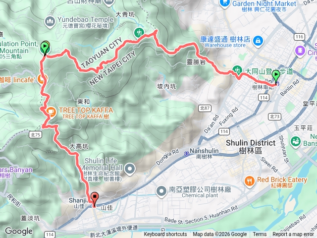 樹佳縱走預覽圖
