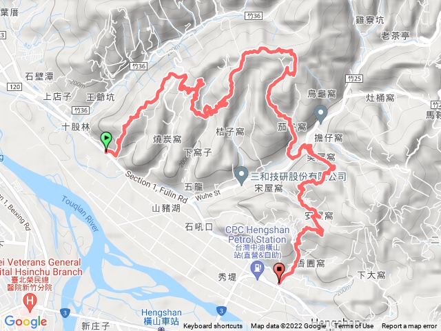 [芎林橫山]三茄龍6連峰(小飛沙)