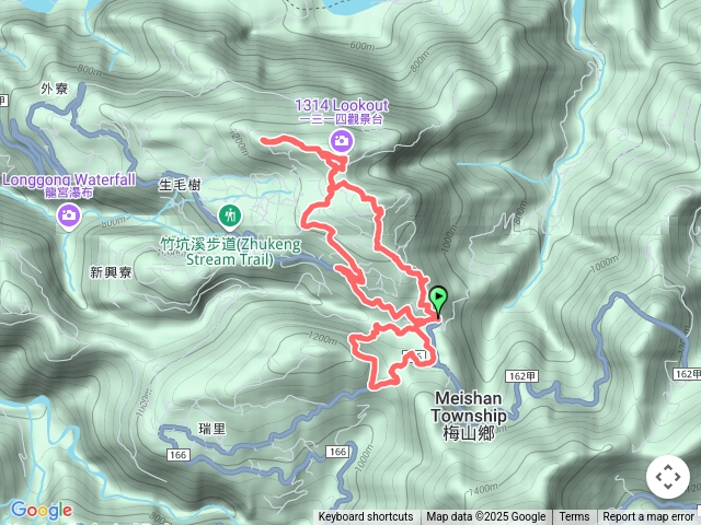 114.6.8海鼠山-月眉山-生毛樹山（鼠眉毛）+野薑花溪步道