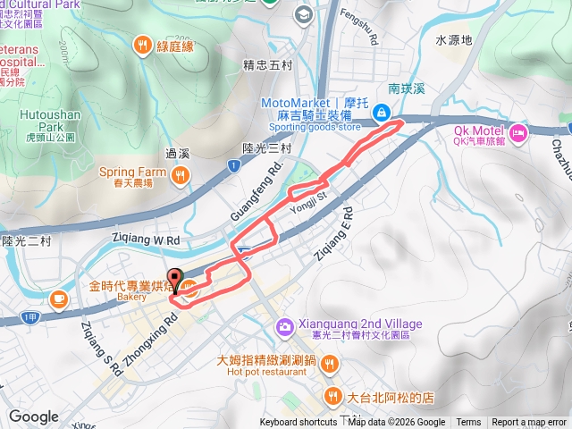 后街市場到南崁溪福德宮-夜間延溪健行