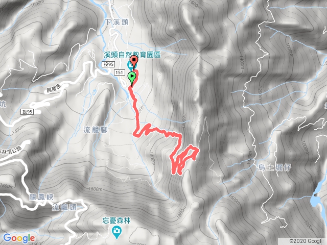 溪頭上天文台(來回10K)