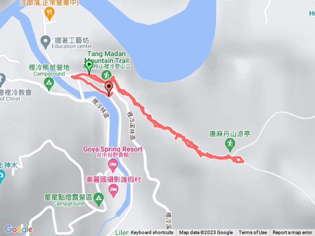唐麻丹山裡冷登山口