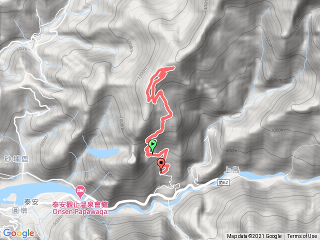 水雲三星之橫龍山、橫龍山北峰