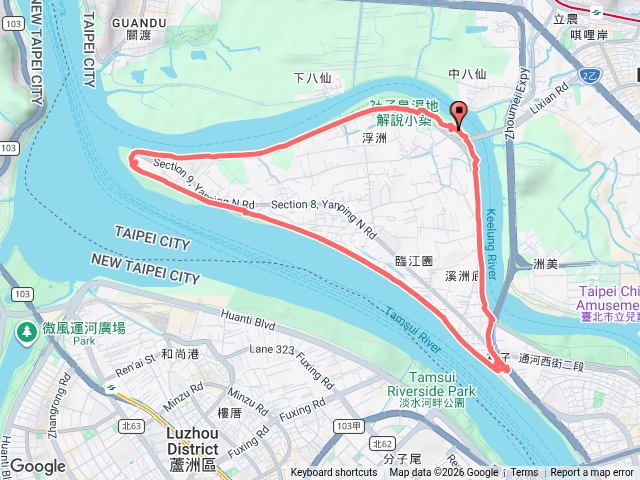 社子島環島步行一圈