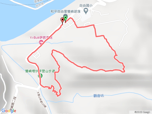 雙崎埋伏坪古道