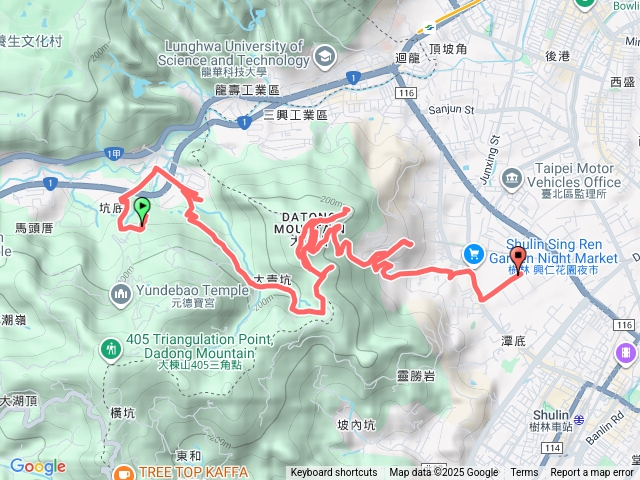 2025-12-27 大棟山系收官：關公嶺北峰 迴龍尖(封路) 三角埔頂山 三福山 大牛山預覽圖