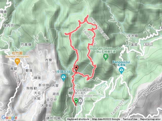 頂山群峰_高頂山西南峰>高頂山>北五指山>杏林山>北頂山>頂山>頂山西南>瑪蕃山>頂山南峰連走9連峰 ##溪和宮起完登