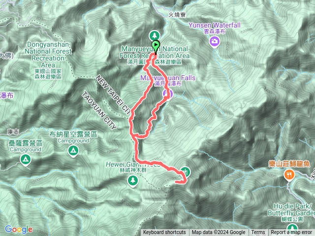 20241012-北插天山（第46刷）-天德巷起登（中拉路線）預覽圖