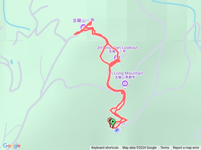 金龍山步道（第二停車場起走）