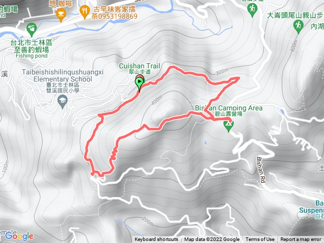 翠山步道（from大崙尾山步道口）