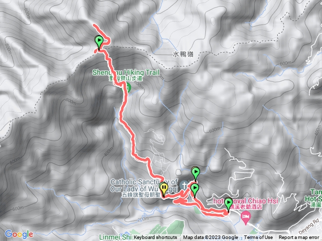 抹茶山(三角崙山）+五峰旗瀑布