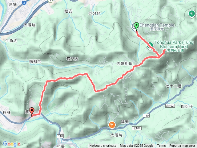 南天母至成福預覽圖