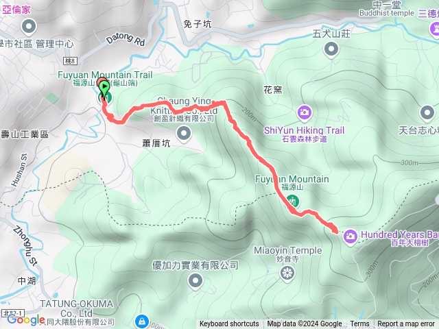 福源山步道預覽圖