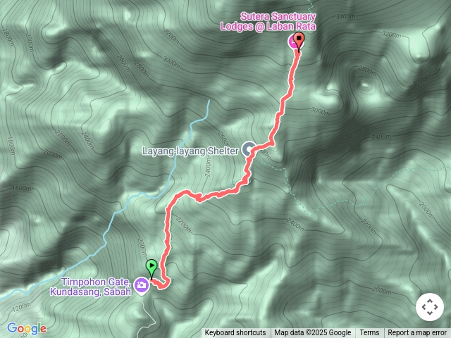 京那巴魯山上山