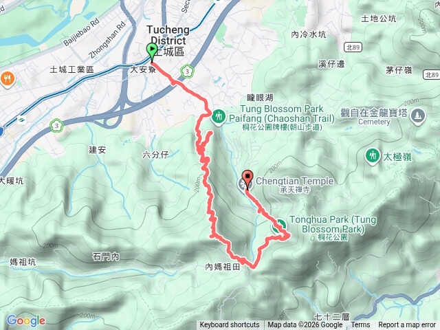 火焰山步道預覽圖