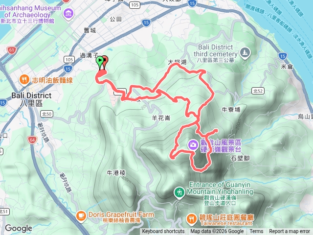 1150620八里越野12k正賽（提早開紀錄）預覽圖