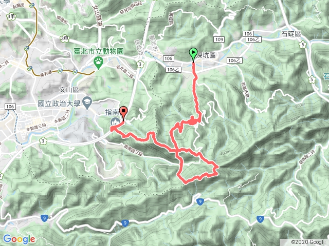 深坑-南邦寮山-二格山-猴山岳-指南宮