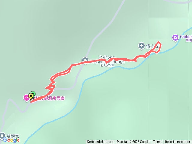 東埔彩虹瀑布預覽圖