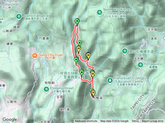 內雙溪古圳古道