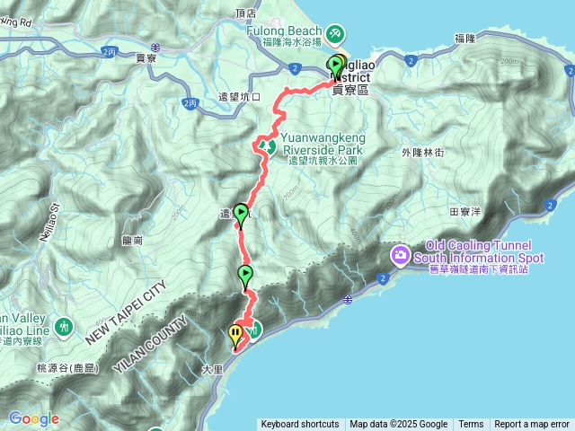 草嶺古道