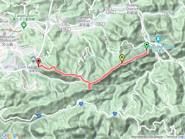 筆架連峰二格猴山岳貓纜指南宮站