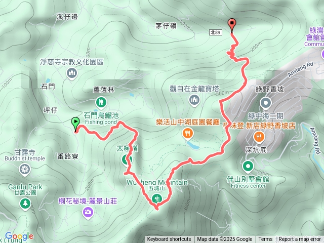 石門路68號至五城山出天惠堂預覽圖