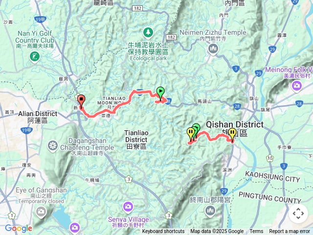 大廓庭山-鴛鴦嶺-新鳥山