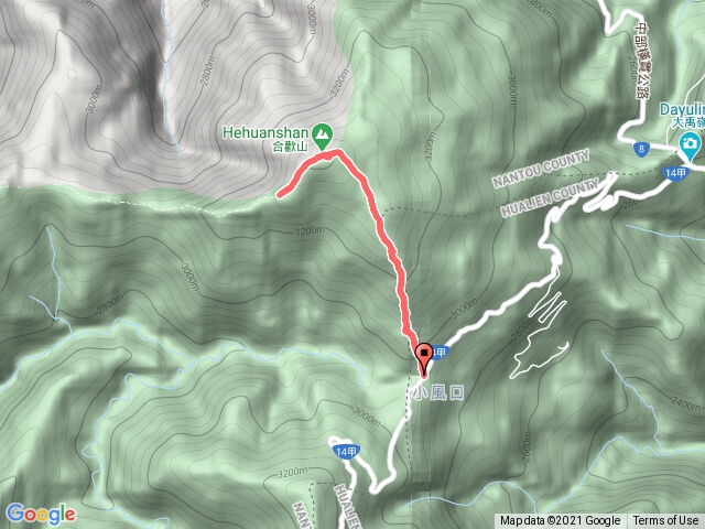 合歡北峰2021-02-10-殘念北西北
