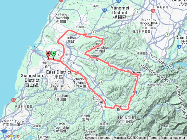 新竹-竹東-關西-新埔-湖口