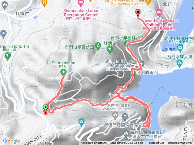 石門山環湖步道