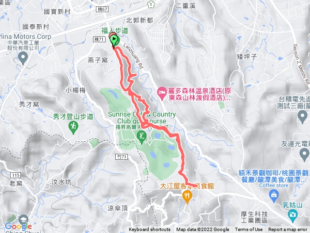 福人步道大北坑