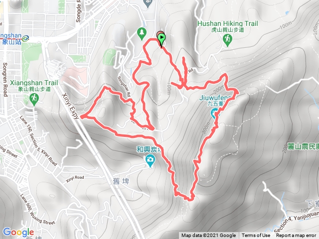 小百岳集起來南港山縱走親山步道(拇指山、南港山、象山、九五峰)202103201644