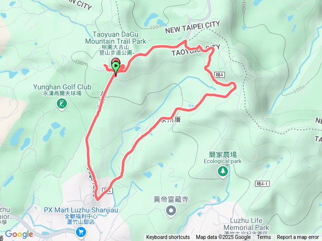 大古山～橫坑古道O型