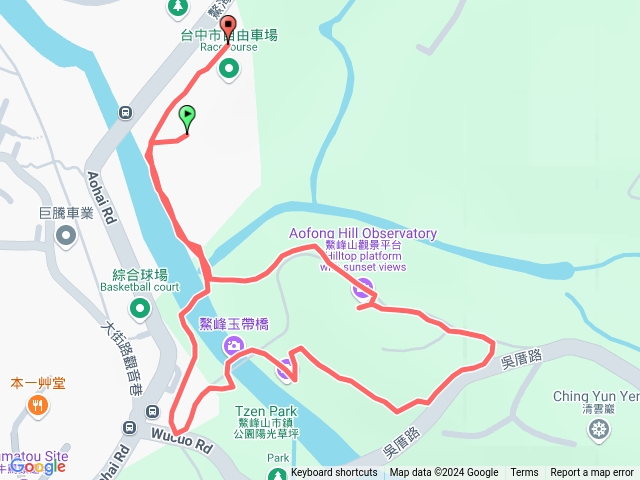 全國登山日清水鰲峰山親子組