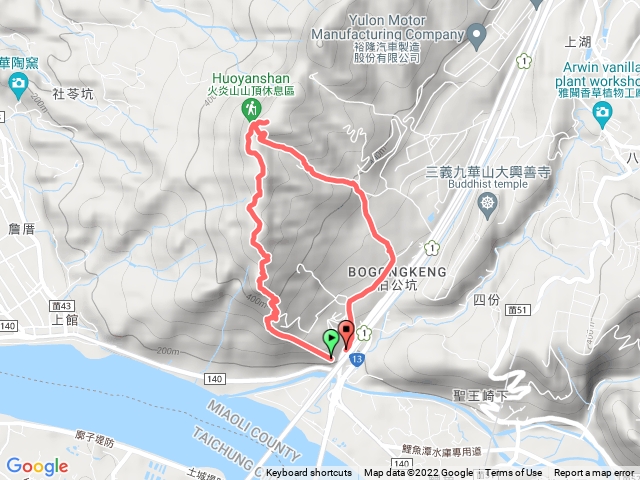 火炎山南鞍古道