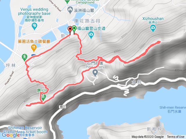 溪洲山、新溪洲山 O 型路線