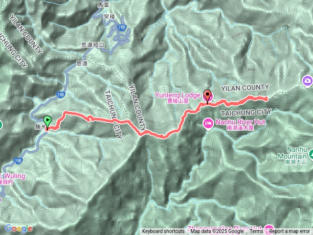 勝光> 審馬陣山 >雲稜山屋