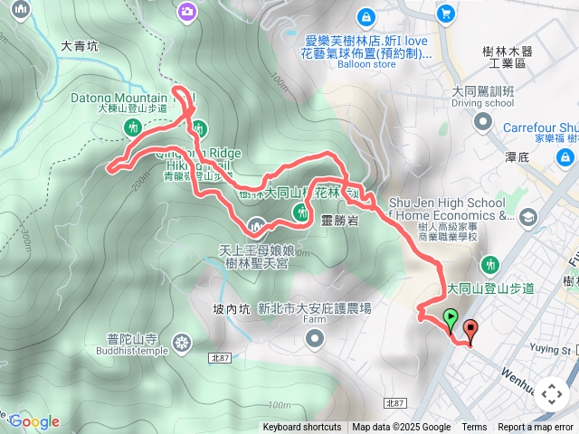 樹林大同山青龍嶺