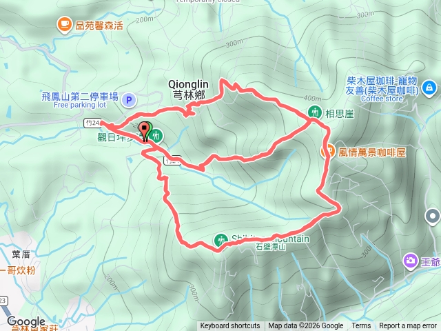 飛鳳山三進三出