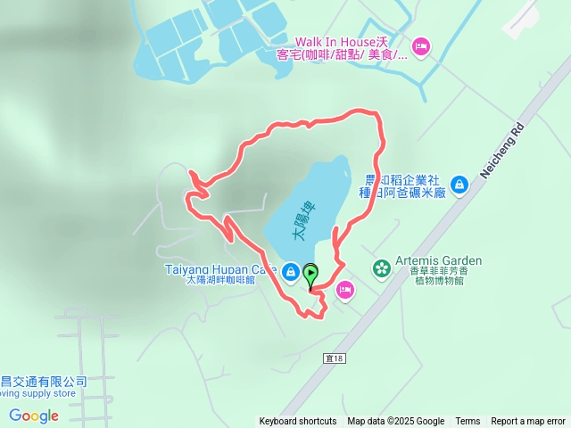 太陽埤環湖步道預覽圖