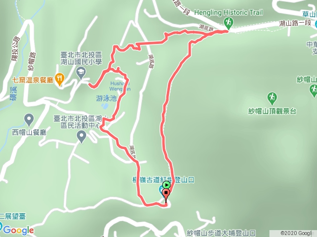 橫嶺古道湖底國小步道半嶺步道