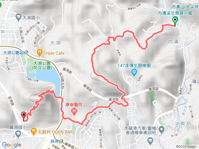 明舉山、康樂山、白鷺鷥山