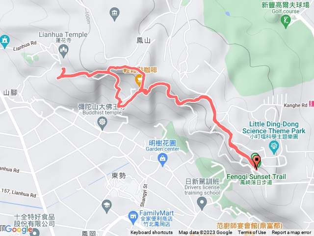 鳳崎落日登山步道