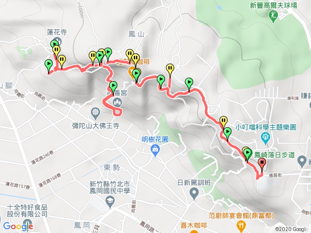 鳳崎日落登山步道