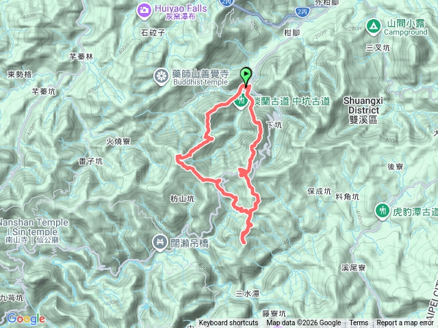 雙溪大四喜-中坑西山、枋山坑山、南豹子廚山、北豹子廚山、中坑東山預覽圖